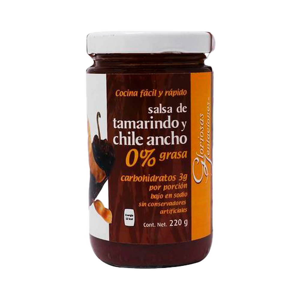 salsa tamarindo y chile ancho 220